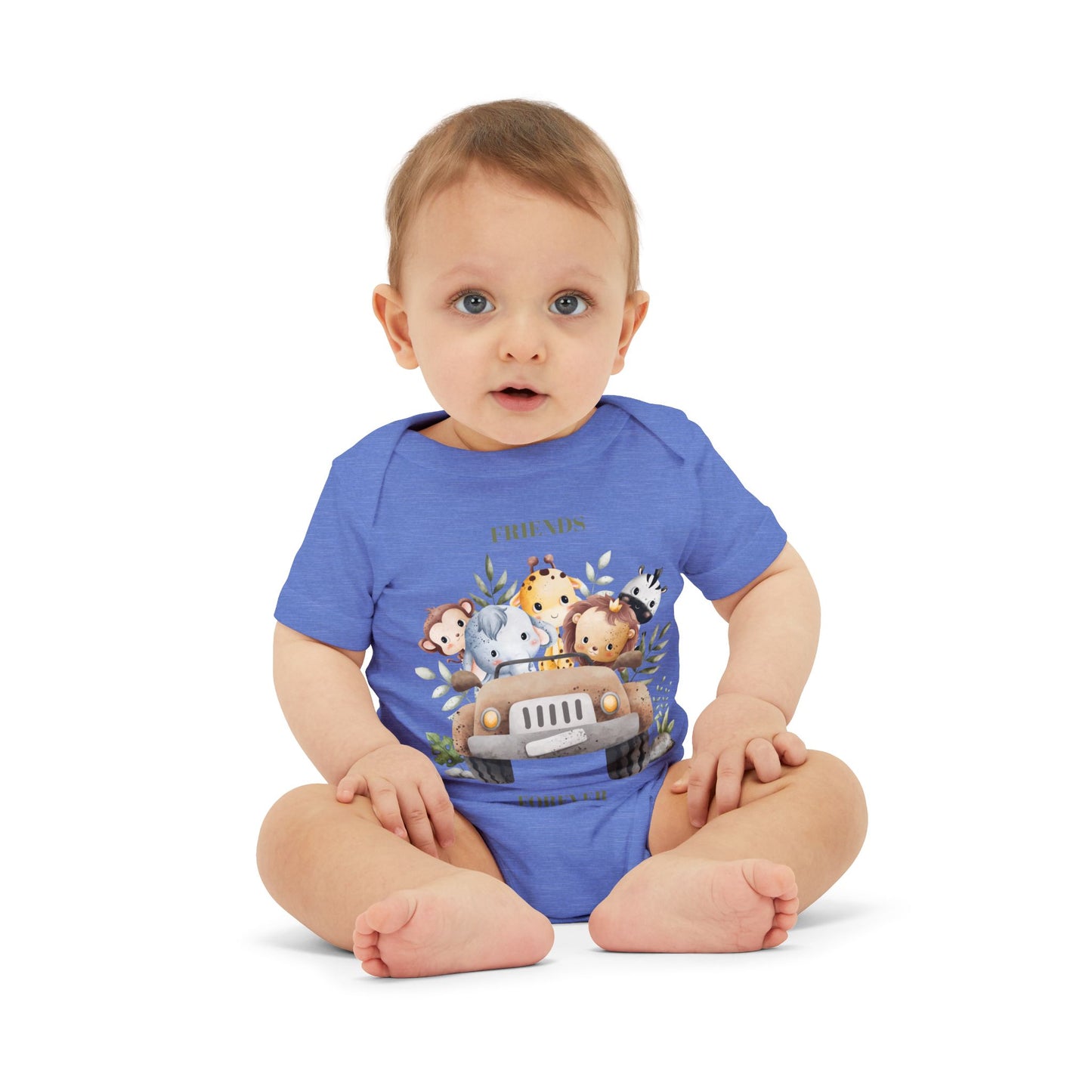 Infant Romper Animal Friends Baby Outfit