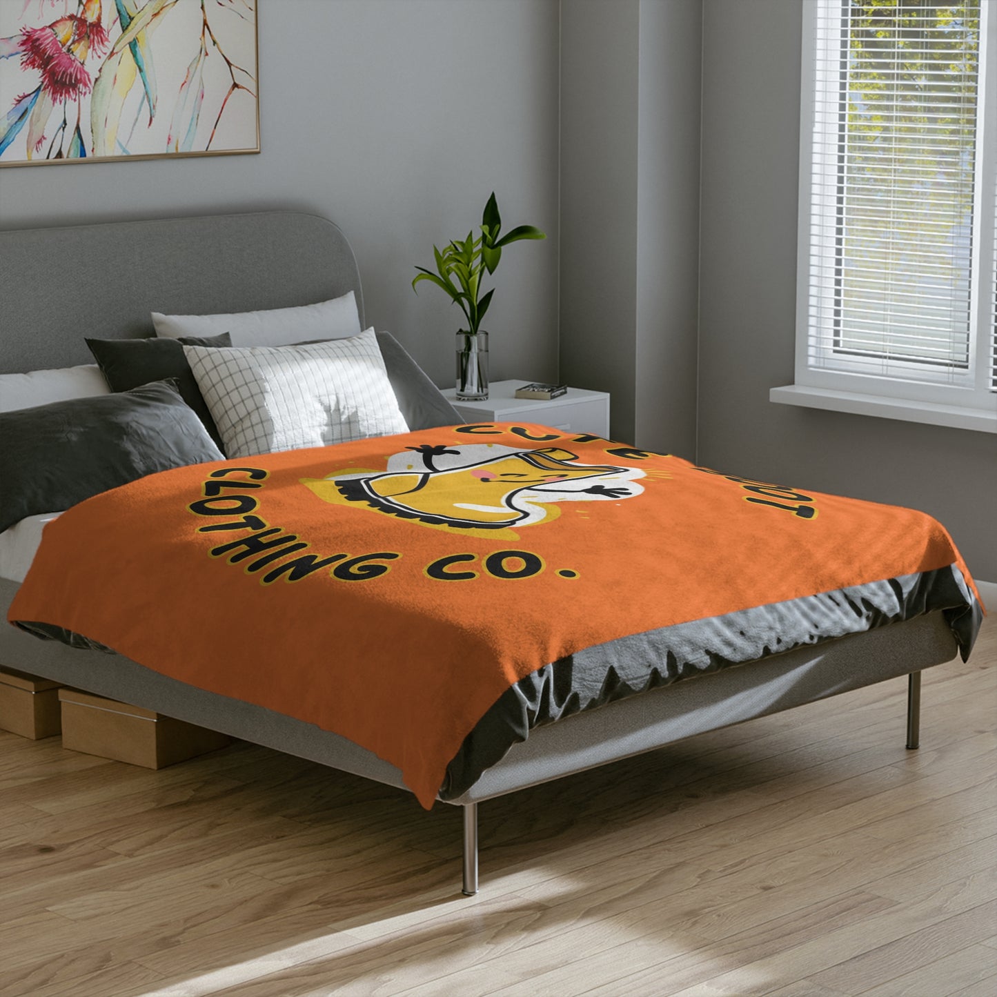 Cute Boot Clothing Microfiber Blanket - 3 Sizes