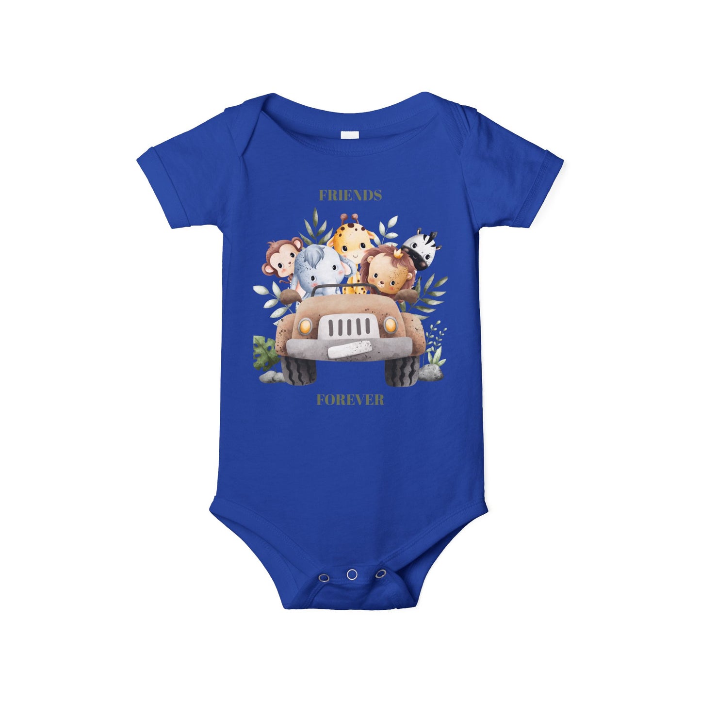 Infant Romper Animal Friends Baby Outfit