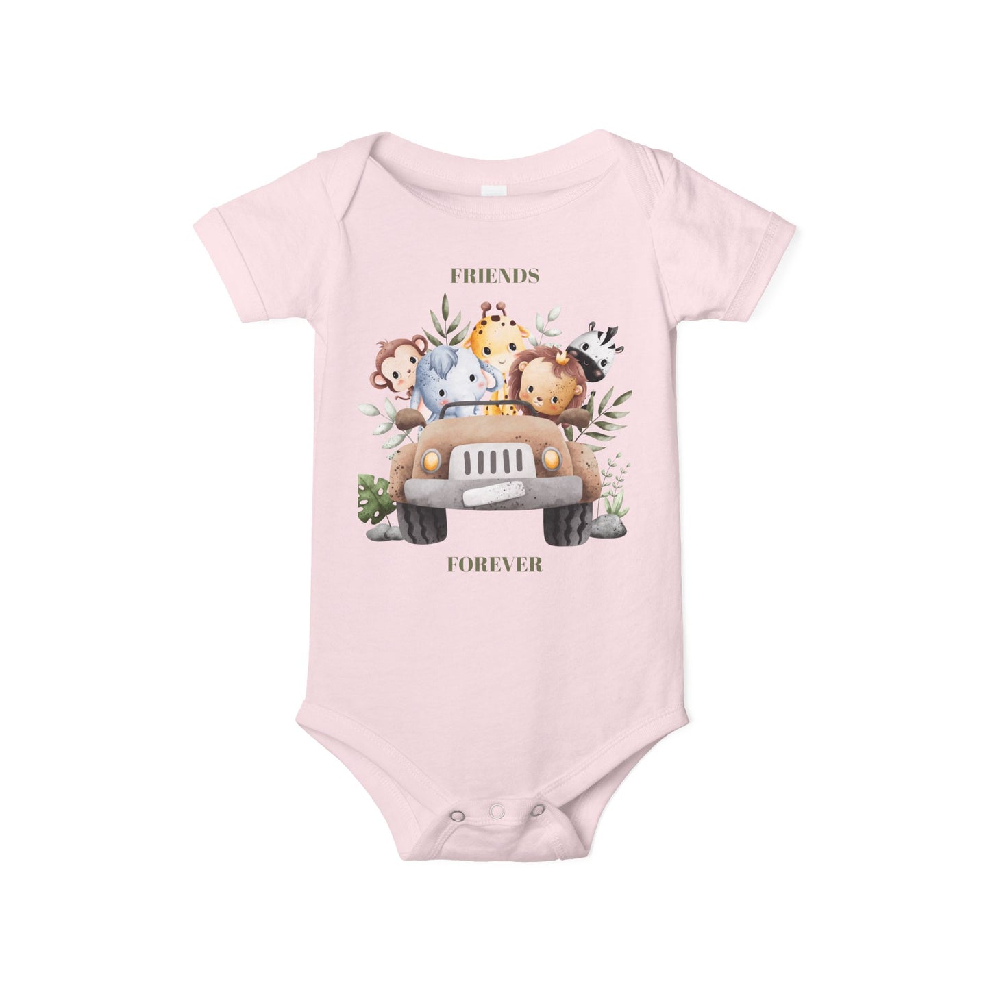Infant Romper Animal Friends Baby Outfit