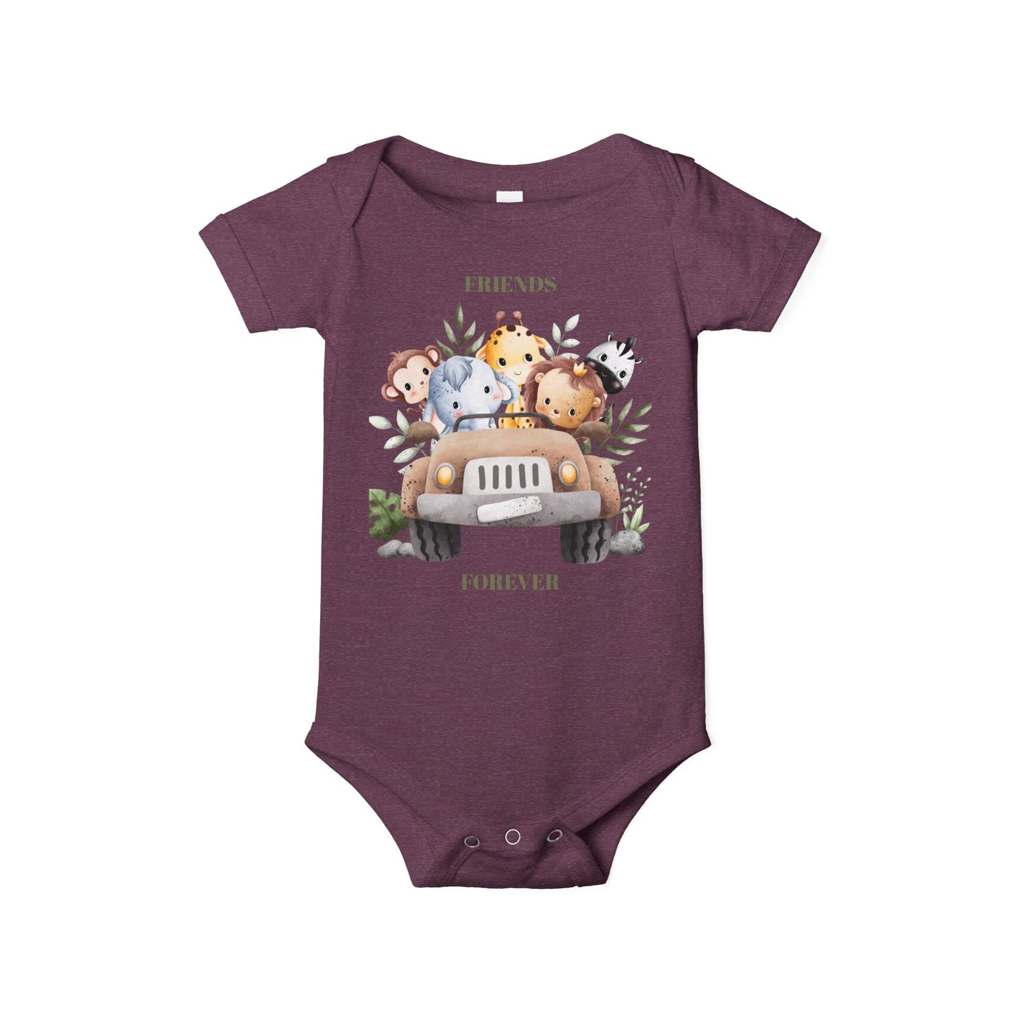 Infant Romper Animal Friends Baby Outfit