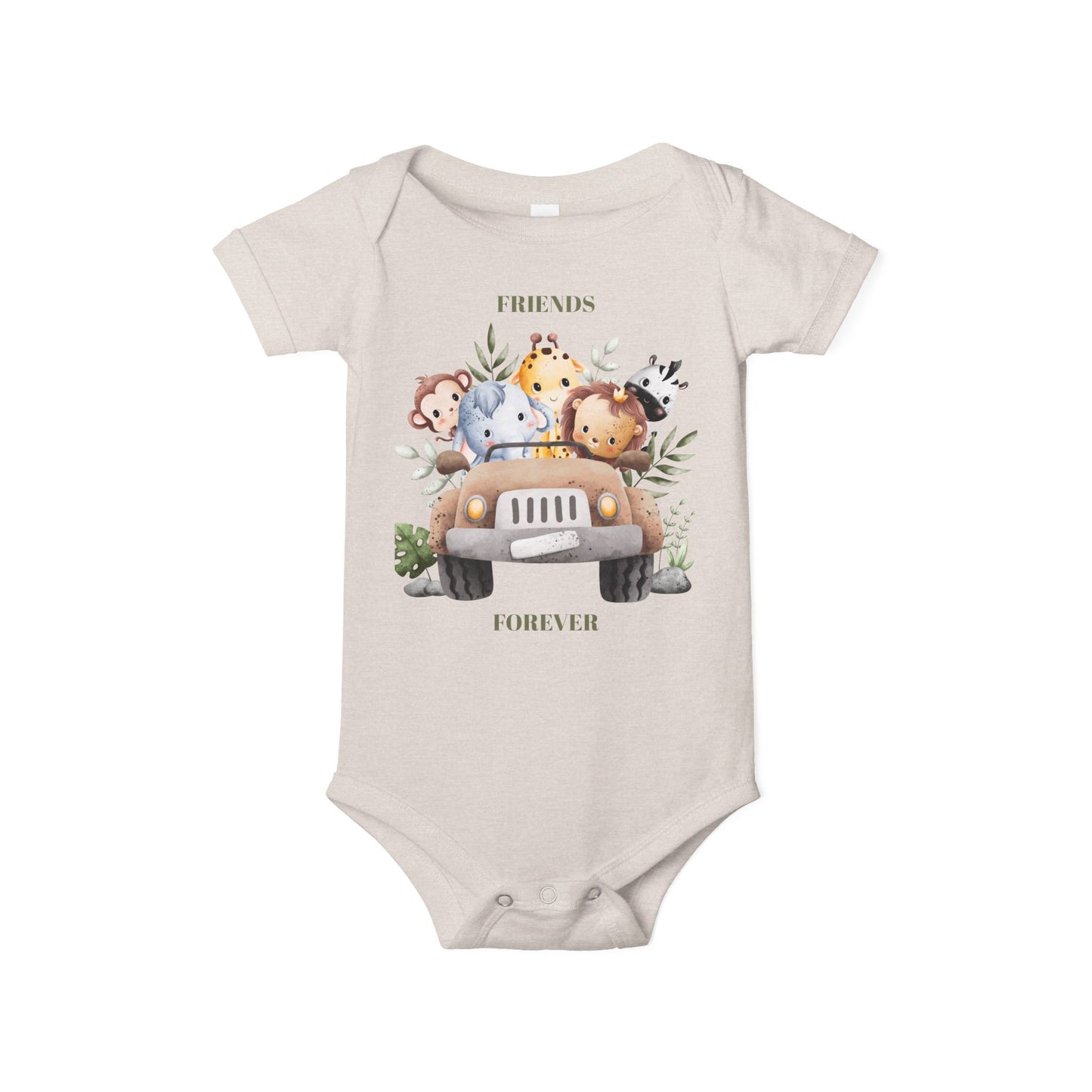 Infant Romper Animal Friends Baby Outfit