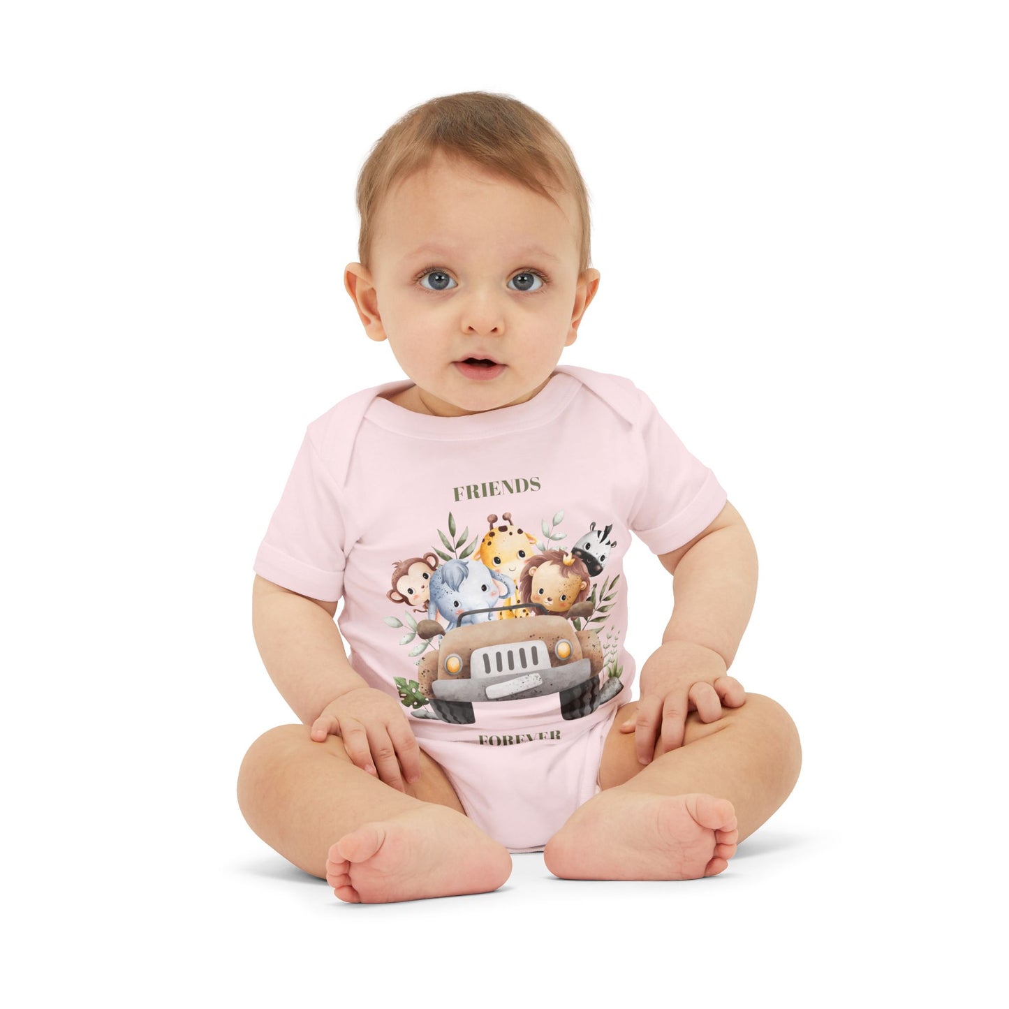 Infant Romper Animal Friends Baby Outfit