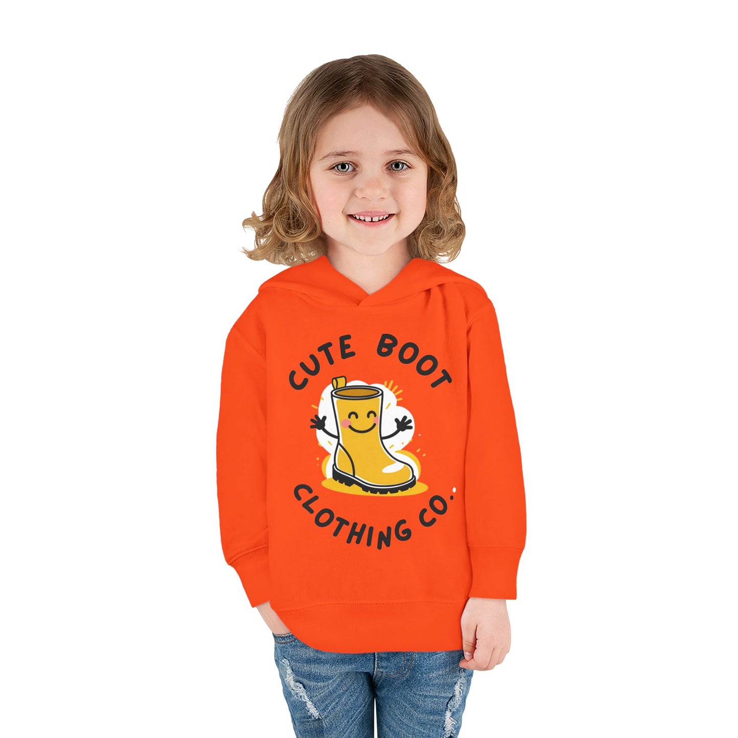 Cute Boot Clothing Co. Toddler Hoodie - Fleece Pullover